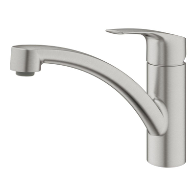 Grohe Eurosmart Keukenkraan - draaibare uitloop - Brushed Supersteel (RVS)