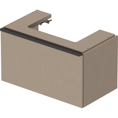 Duravit D-neo Meuble sous vasque 78.4x44.2x44cm 1 tiroir Lin mat