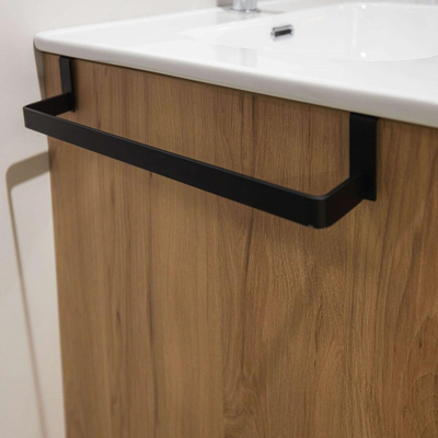 FugaFlow Eccelente Arredo Porte-serviettes universel mat noir