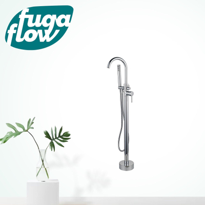 FugaFlow Eccelente Sobrado Badkamer Vrijstaande Badkraan - 113cm - handdoucheset - chroom