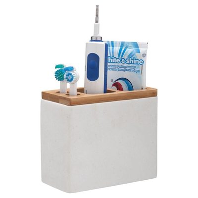 Sealskin Grace Porte-brosse à dents Polyresin Blanc