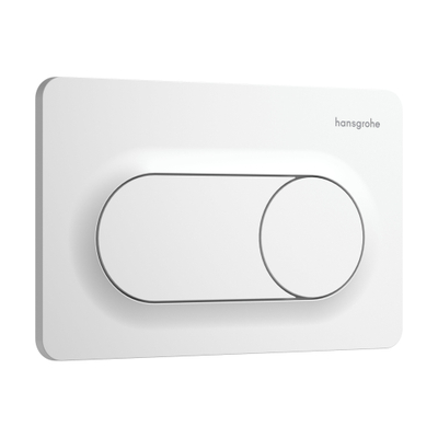 Hansgrohe IFrame Original S Drukplaatvoor - dualflush - mat wit