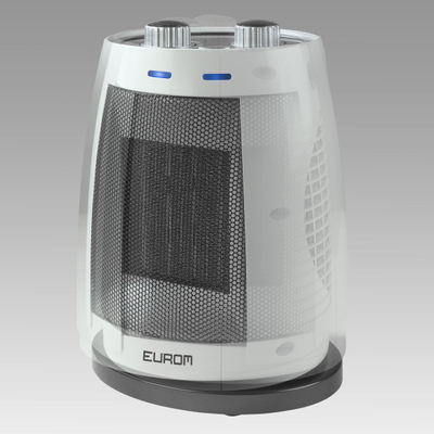 Eurom Safe-T Heater 1500 Keramische Kachel 1500watt Wit