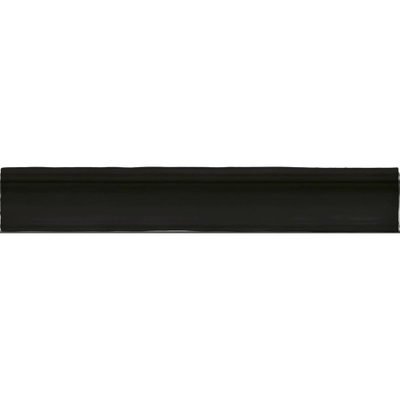 Cifre Ceramica Moldura wandtegel - 5x30cm - 8mm - Rechthoek - Black mat (zwart)