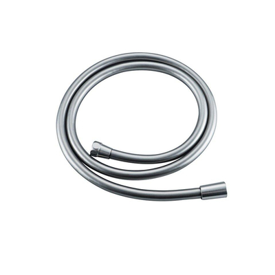 FugaFlow Eccelente Acces Ensemble de douche de tête encastré - rond - thermostatique - bras mural - douche de tête 25cm - douchette à barre - flexible lisse - Inox brossé PVD (Inox)