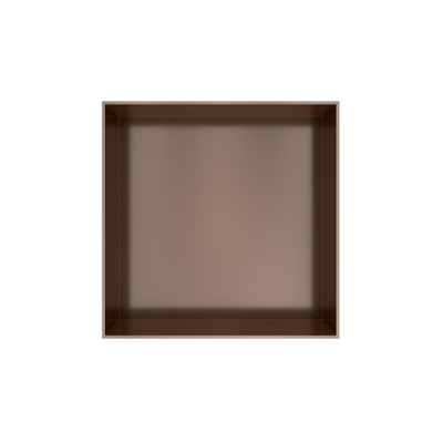 Hotbath &MORE Inbouwbox of inbouwnis - 30x30x10 - frameless - tuscan bronze (brons)