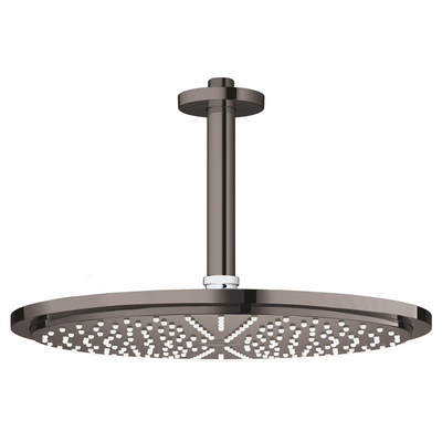 Grohe Rainshower Cosmopolitan 310 Hoofddouche - 31cm - 1 straalsoort - plafondarm 14.2cm - hard graphite (antraciet)