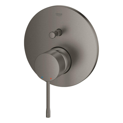 GROHE Essence New partie apparente pour mitigeur de baignoire encastré avec inverseur brushed hard graphite 24058AL1