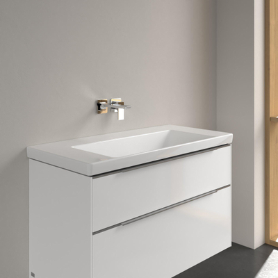 Villeroy & Boch Subway 3.0 lavabo - 100x47x16.5cm - sans trou de robinet - blanc alpin brillant