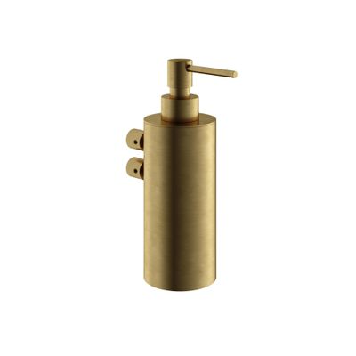 Hotbath Archie Zeepdispenser - wandmodel - PVD - geborsteld messing (goud)