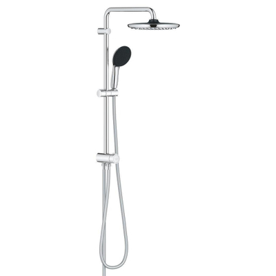 Grohe Vitalio Start 250 flex Colonne de douche - avec inverseur - montage mural - pomme de douche 2 jets - douchette 2 jets - chrome