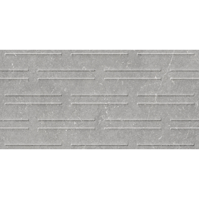Cifre Ceramica Munich wandtegel - 30x60cm - gerectificeerd - Natuursteen look - Pearl mat (grijs)