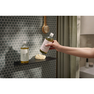 Hansgrohe AddStoris S planchet mat zwart