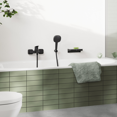 GROHE Dice badkraan - opbouw - mat zwart
