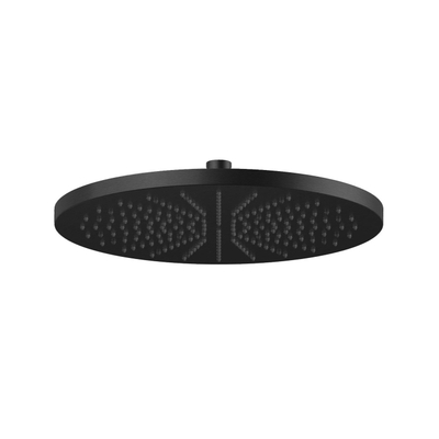 Hotbath Cobber Hoofddouche - diameter 30cm - rond - PVD - mat zwart