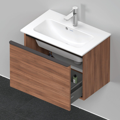 Duravit D-neo Meuble sous vasque 61x37.2x44cm 1 tiroir Noyer mat