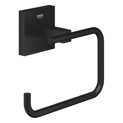 GROHE Start Cube toiletrolhouder - zonder klep - mat zwart