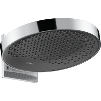 Hansgrohe RainFinity PowderRain - hoofddouche 360 - 1jet - met douchearm 10-30° verticaal kantelbaar - diameter 36cm - hoogglans chroom