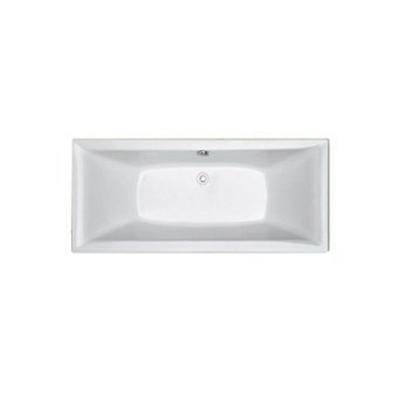 Plieger Corfu baignoire duo 180x80cm Acrylique 48cm extra creux avec pieds blanc