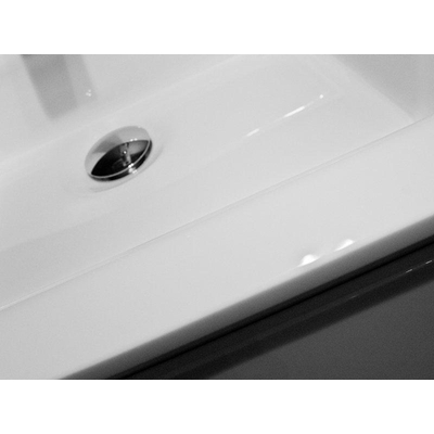 BRAUER Adore meuble de salle de bains 80cm blanc haute brillance sans miroir