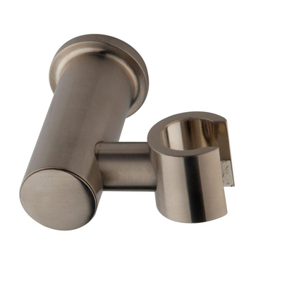 Wiesbaden UniMatch Support de douchette mural inclinable acier brossé PVD