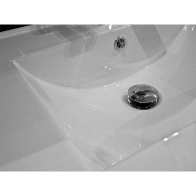 BRAUER New Future Meubles salle de bain avec miroir 60cm Blanc brillant