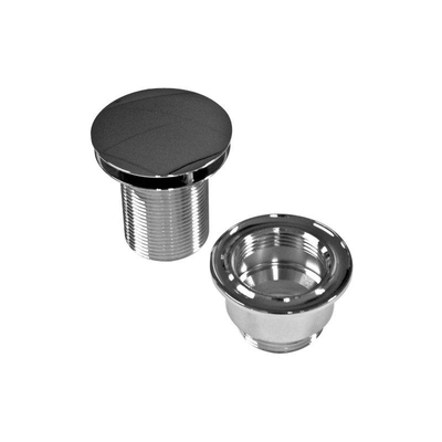 BRAUER Bouchon de vidage - bonde ouverte - chrome