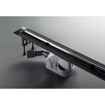 Viega Advantix Vario caniveau de douche élément de base 120 à 30cm raccourcissable look inox