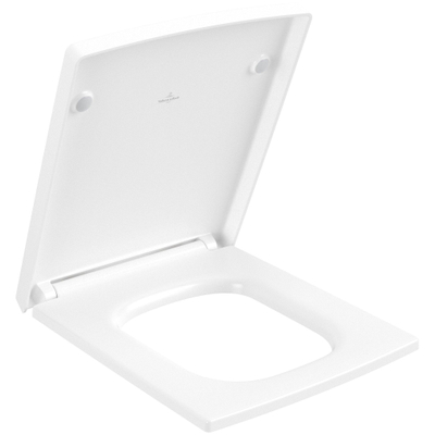 Villeroy & Boch memento 2.0 closetzitting - softclose & - quickrelease - Stone White (mat wit)