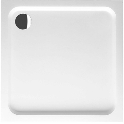 Villeroy & Boch O.novo kunststof douchebak - acryl vierkant 90x90x6cm - met anti slip alpin wit OUTLETSTORE