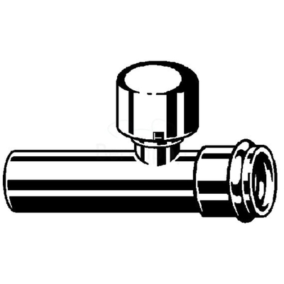 Viega tuyau d'extension avec aérateur 32x125mm chrome
