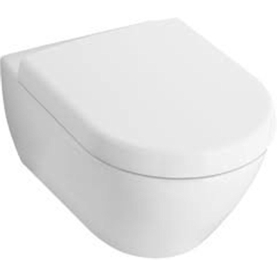 Villeroy & Boch Subway 2.0 closetzitting - compact - met deksel - wit Alpin OUTLETSTORE