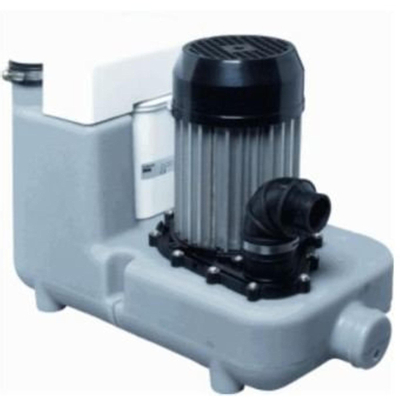 Sanibroyeur Sanicom pompe pour eaux usées pour usage domestique intensif/établissements horeca et cantines hauteur de refoulement 9m ou horizontale 90m