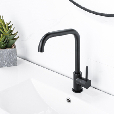 Adema Sparkle 2.0 Keukenkraan - hoog - zwart mat