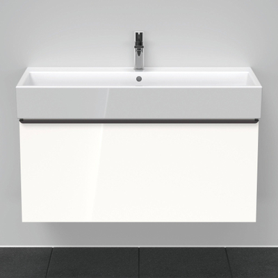 Duravit D-Neo wastafelonderkast 98.4x44x44.2cm 1 lade wit Hoogglans