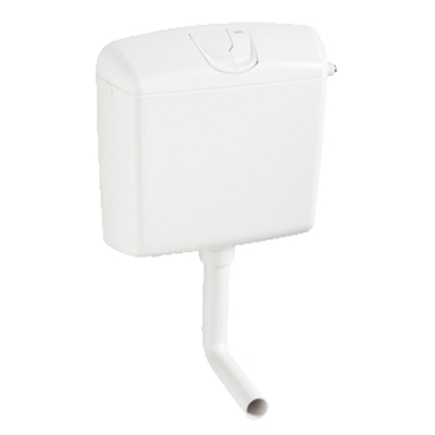 Wisa 1036 réservoir suspendu bas Duaflush blanc