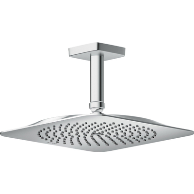 AXOR Citterio C douche de tête - 27x27cm - avec raccord plafond - ecosmart+ - chromé