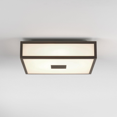 Astro Mashiko Square 300 plafondlamp excl. lichtbron 2x E27 brons