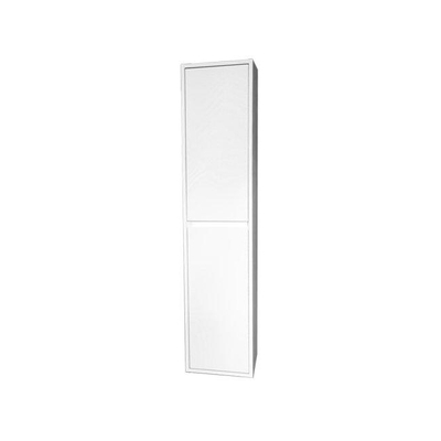 BRAUER New Future Badkamerkast - 160x35x35cm - 2 greep - loze links/rechtsdraaiende deuren - MDF - hoogglans wit SHOWROOMMODEL