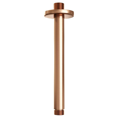 Brauer Copper Edition Colonne de douche encastrable 41 thermostatique 2 voies douche pluie 20cm avec inverseur Cuivre brossé