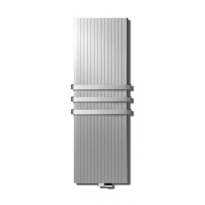 Vasco Alu Zen designradiator 1800x525mm 1874 watt aansluiting 66 aluminium grijs (M302)