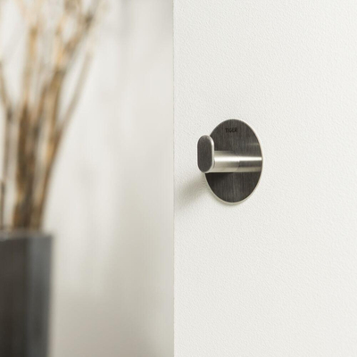 Tiger Crochet Pull inox brossé 5x5x2.4cm