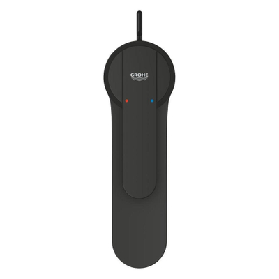 Grohe Get Wastafelmengkraan - m-size - trek waste - matte black (mat zwart)