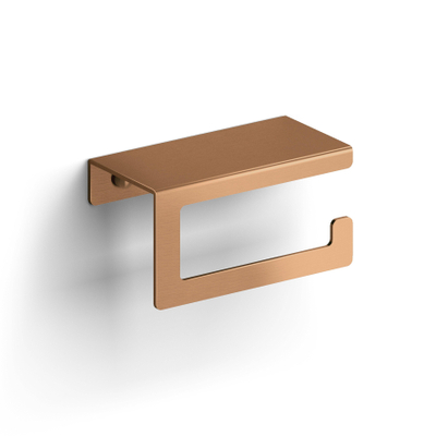 Clou Fold porte-rouleau de papier toilette sans abattant bronze brossé PVD