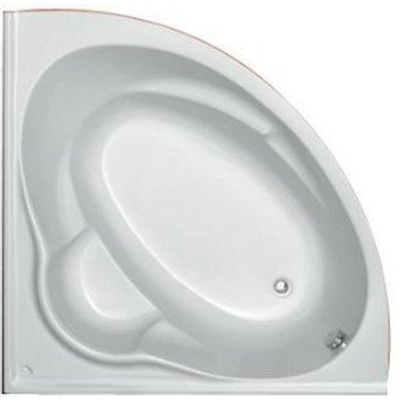 Plieger Kreta panneau frontal 135cm pour baignoire d'angle Kreta blanc
