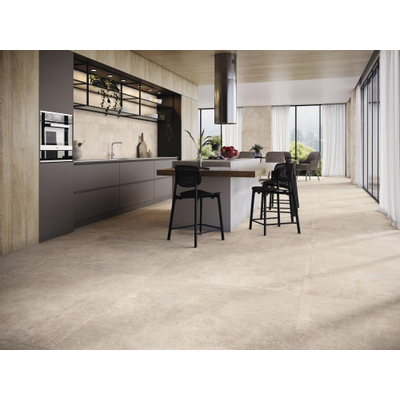 Baldocer Cerámica Concept wand- en vloertegel - 120x120cm - 9mm - gerectificeerd - Crème