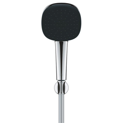 Grohe Vitalio Comfort QuickFix Handdoucheset - diameter 11cm - 2 straalsoorten - 8.0l/min - met houder - met slang - 175cm - chroom