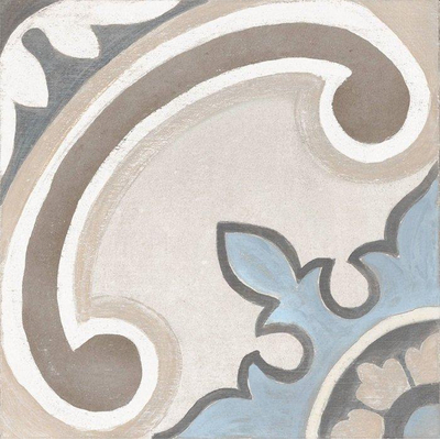 Cifre Ceramica Adobe Decor wand- en vloertegel - 20x20cm - Vierkant - 8.5mm - Gales Ivory