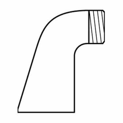 Ideal Standard Contour 21 wandgreep 30cm wit