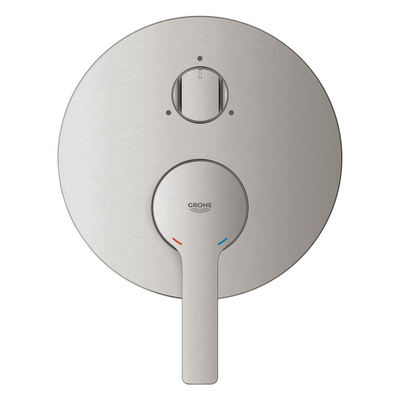 Grohe Lineare Afbouwdeel - voor inbouw mengkraan - 3 functies omstelling - Supersteel (RVS)